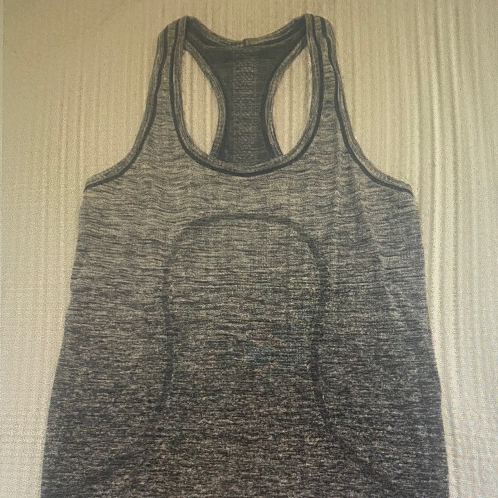 Gray Racerback Women’s Tank Top